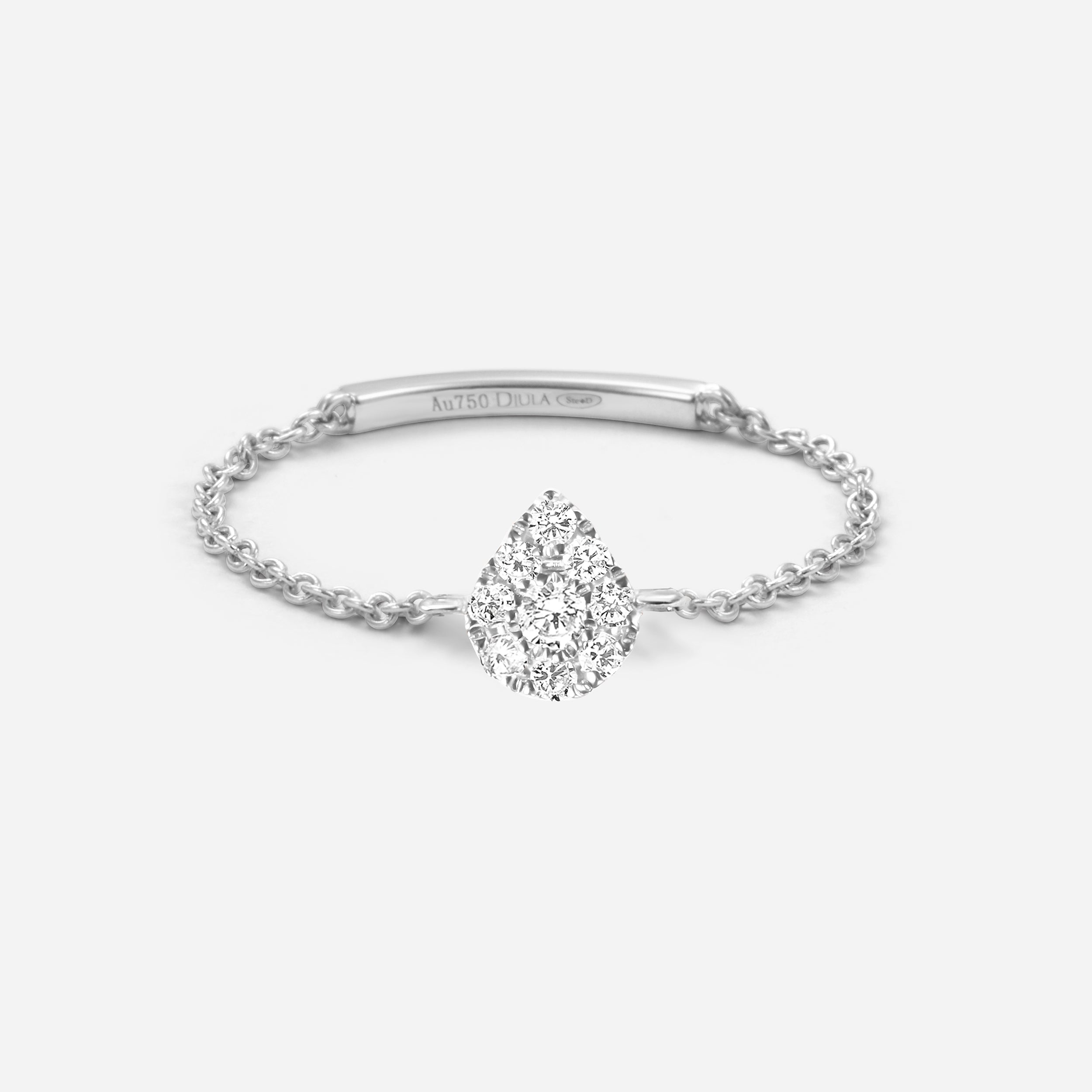 Bague Hantée Puissance Positive - Diamant Génie Djinn, Sort Succès Magie (neuve)