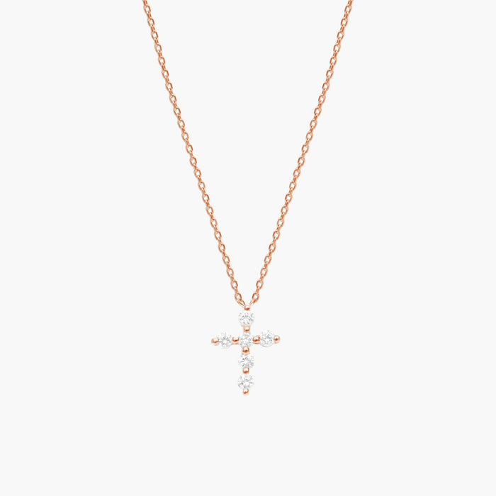 Magic Touch big cross necklace