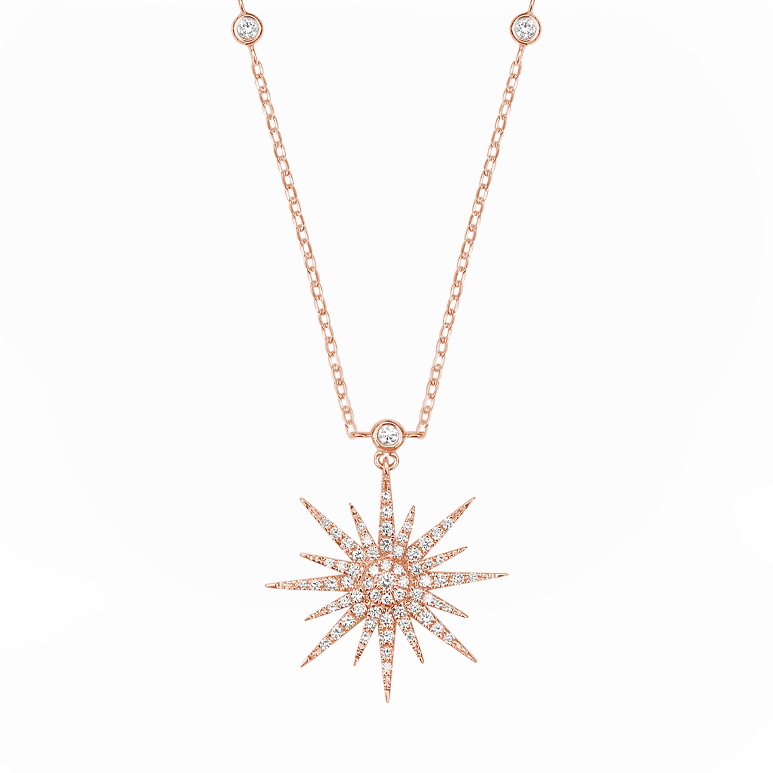 Djula Women's Soleil Sun Y Necklace