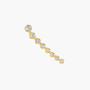 Cascade Single Diamond Earring