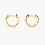 Gold Baby Hoops Earrings