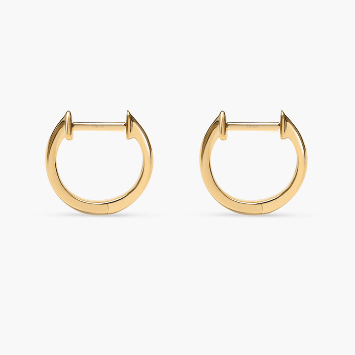Gold Baby Hoops Earrings