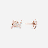 Barbelé Paved Earring Studs