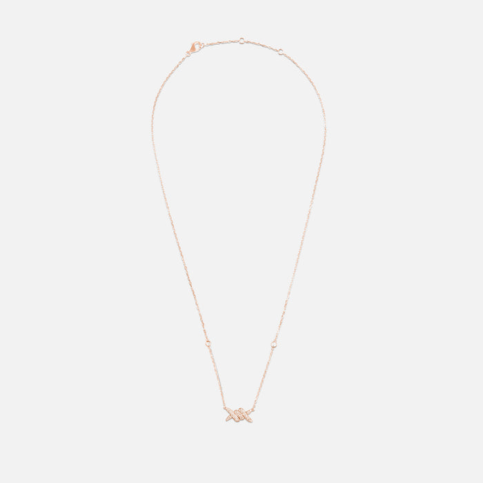 Barbelé Paved Necklace