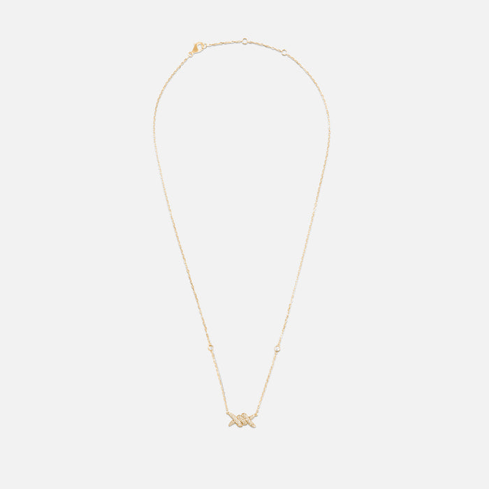 Barbelé Paved Necklace