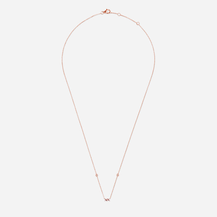 Collier Barbelé Semi Pavé