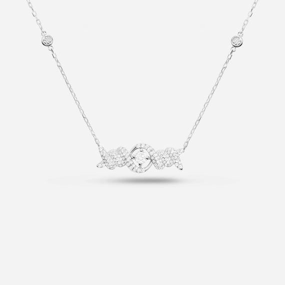 Collier Solitaire Barbelé