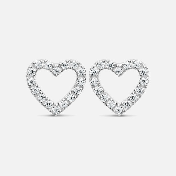 Magic Touch Heart Earrings Large Model