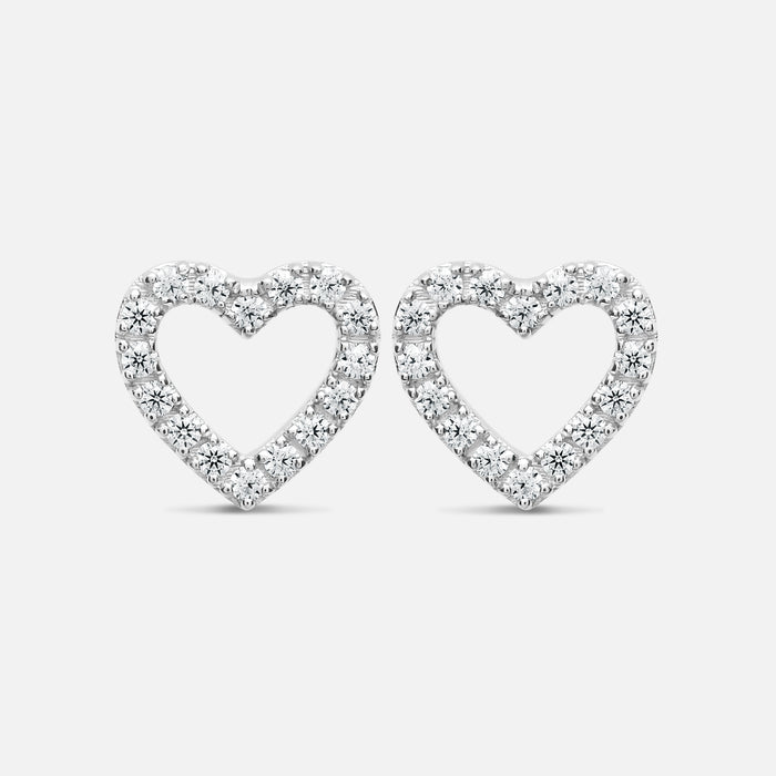 Magic Touch Heart Earrings Large Model