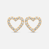 Magic Touch Heart Earrings Large Model