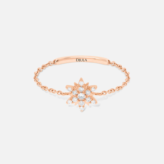 Bague Magic Touch chaîne soleil