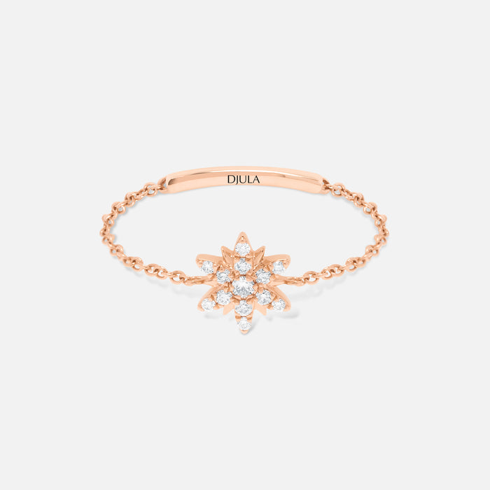 Bague Magic Touch chaîne soleil