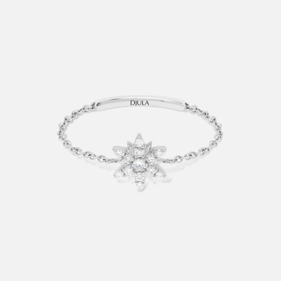 Bague Magic Touch chaîne soleil