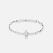 Bague Magic Touch chaîne croix