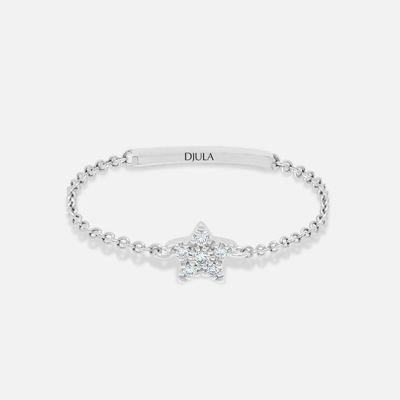 Bague Magic Touch chaîne étoile