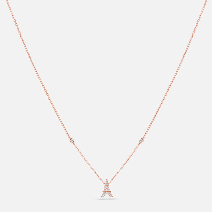 Magic Touch Eiffel Tower necklace