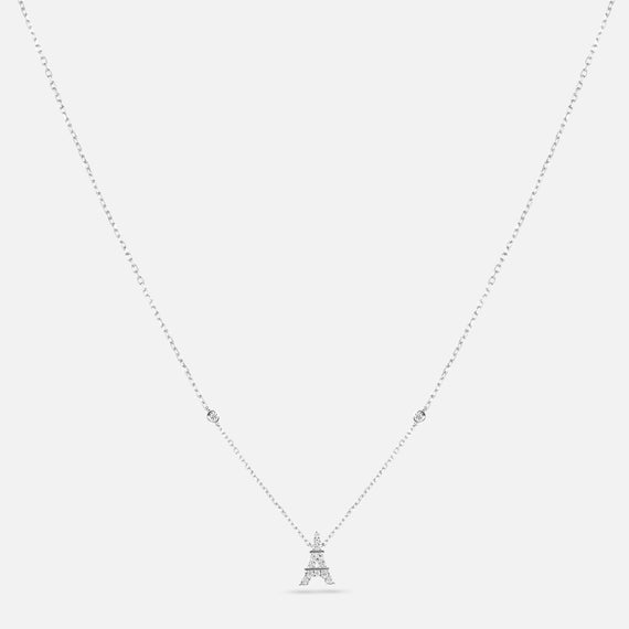 Magic Touch Eiffel Tower necklace