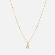 Magic Touch Eiffel Tower necklace