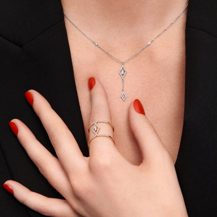 Pendentif long Délicatesse