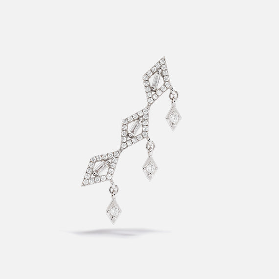 Mono boucle d'oreille montante Délicatesse