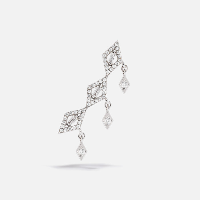 Mono boucle d'oreille montante Délicatesse