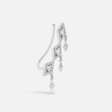 Délicatesse single climber earring