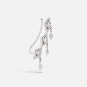 Délicatesse single climber earring