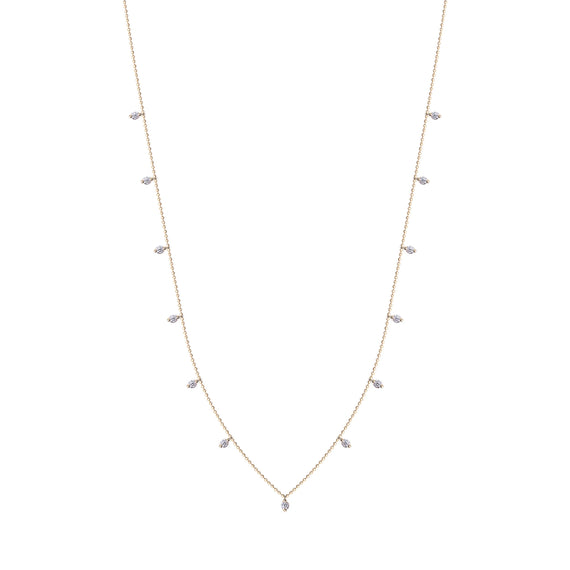 Collier multi pampilles