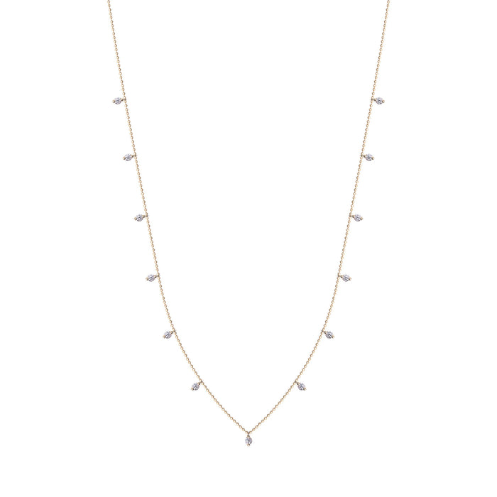 Collier multi pampilles