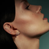 Bar Single Diamond Earring