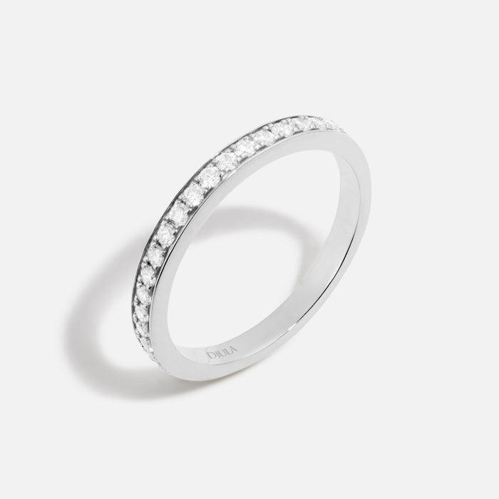 Union diamonds wedding ring