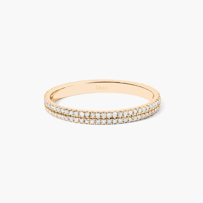 Mix and Match double bands ring
