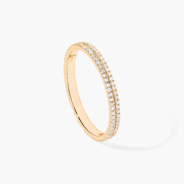 Bague double anneau Union