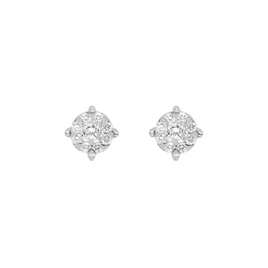 Boucles d'oreilles diamants