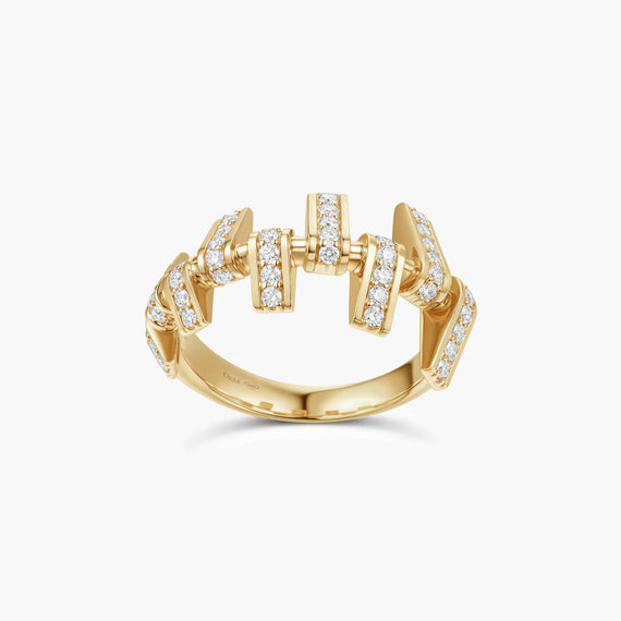 Pulsion asymmetrical ring