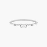 Union baguette ring