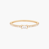 Union baguette ring