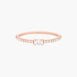 Union baguette ring