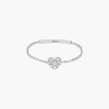 Magic Touch heart chain ring