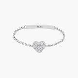 Magic Touch heart chain ring