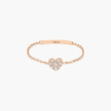 Magic Touch heart chain ring