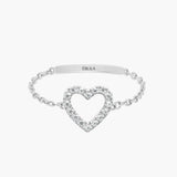 Magic Touch Heart Ring Large Model