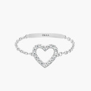 Magic Touch Heart Ring Large Model