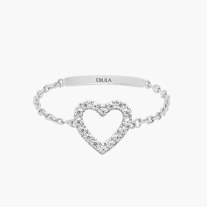 Magic Touch Heart Ring Large Model
