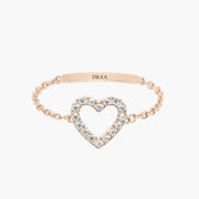 Magic Touch Heart Ring Large Model