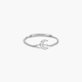 Magic Touch Moon Chain Ring