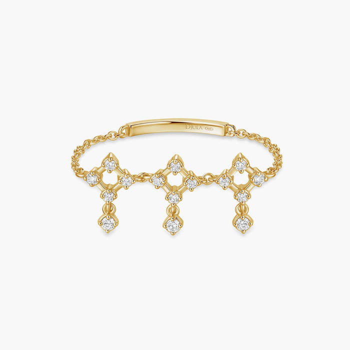 Gypsy bague chaîne
