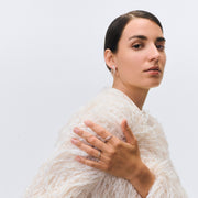 Fairytale crossed ring