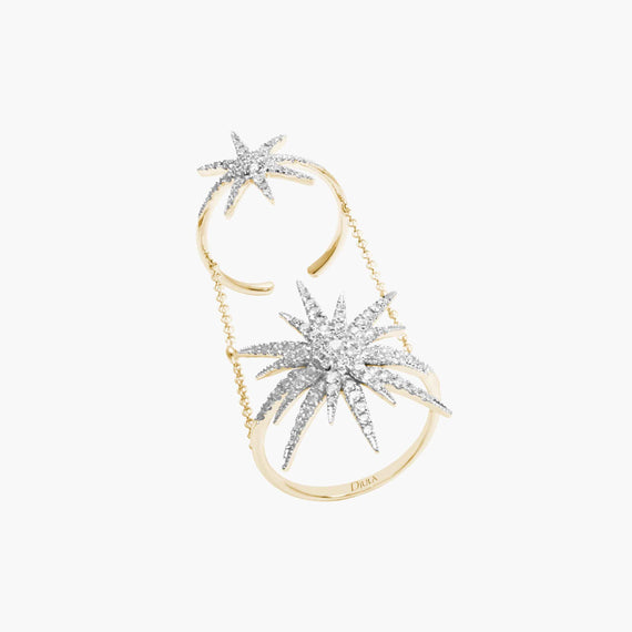 Bague double Soleil