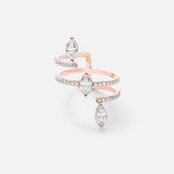 Marquise Graceful Ring